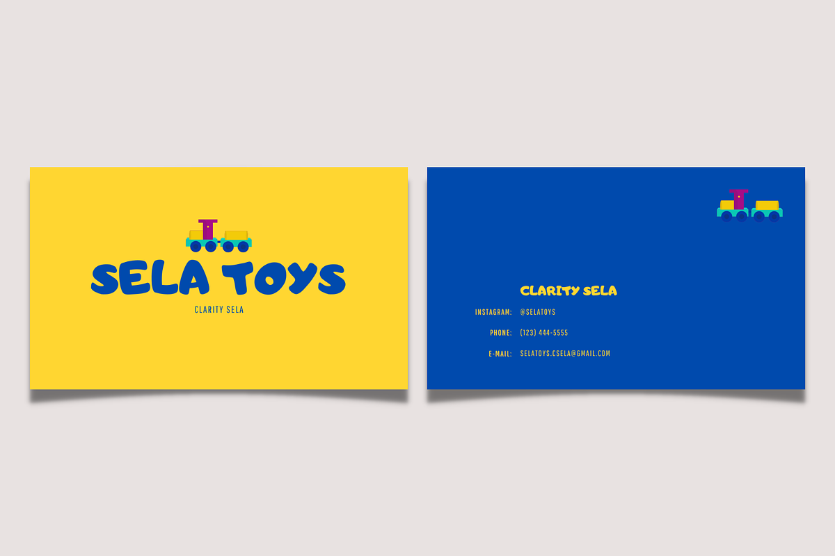 BUSINESS CARD Fun Toys, a Business Card Template by The Little Lily Studio (Photo 2 of 4)