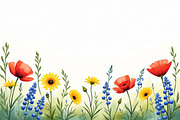 Summer Field Flower Lower Border, an Illustration by BIPLOB EXPERT (Thumbnail 11 of 14)