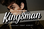 Kingsman Dual Style! (2 layered), a Script Font by Putra Khan (Thumbnail 1 of 12)
