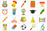 Bright icons for school, an Icon by Chuhastock (Thumbnail 1 of 2)