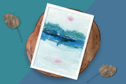 Intangible Scenery - watercolor art, a Background Graphic by Marmoris.Arts (Thumbnail 11 of 34)
