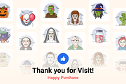 Halloween & Horror Character icons, an Icon by Ragul Creates (Thumbnail 6 of 6)