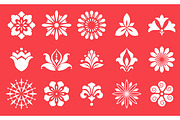 Vector floral set. Spring or summer, an Object Graphic by RODINA (Thumbnail 1 of 3)