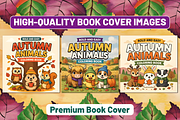 BOLD EASY AUTUMN ANIMALS COLORING, a Seasonal Illustration by Design Station (Thumbnail 3 of 4)