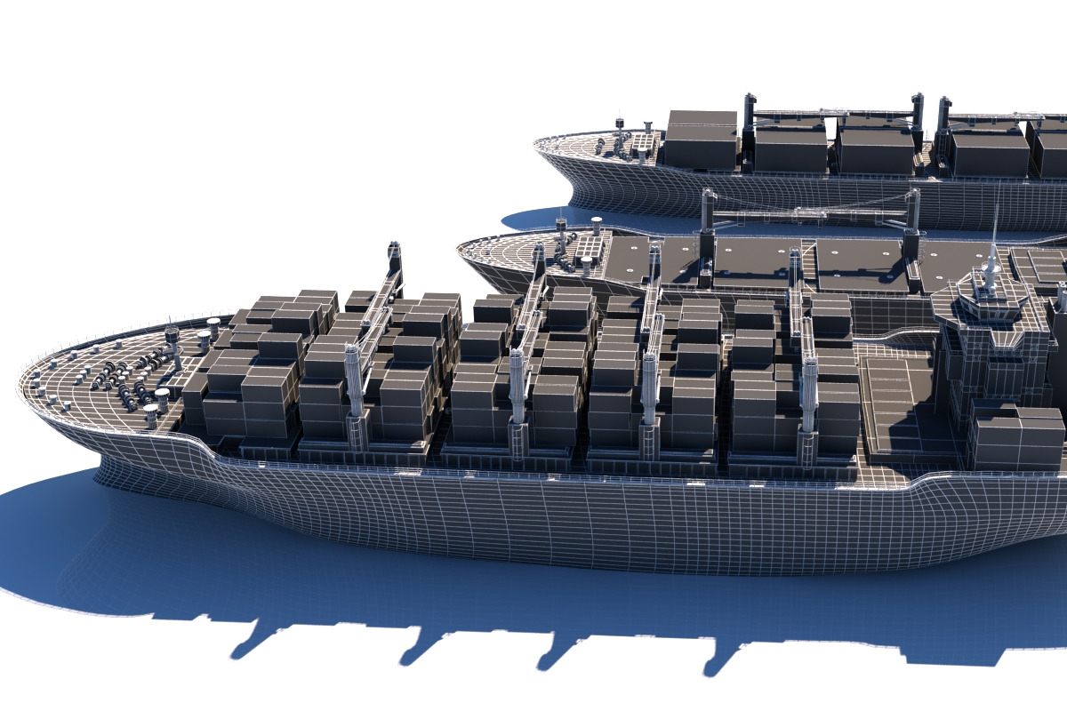 Cargo Vessel Collection, a Cars & Vehicle 3D Model by Giimann (Photo 6 of 6)