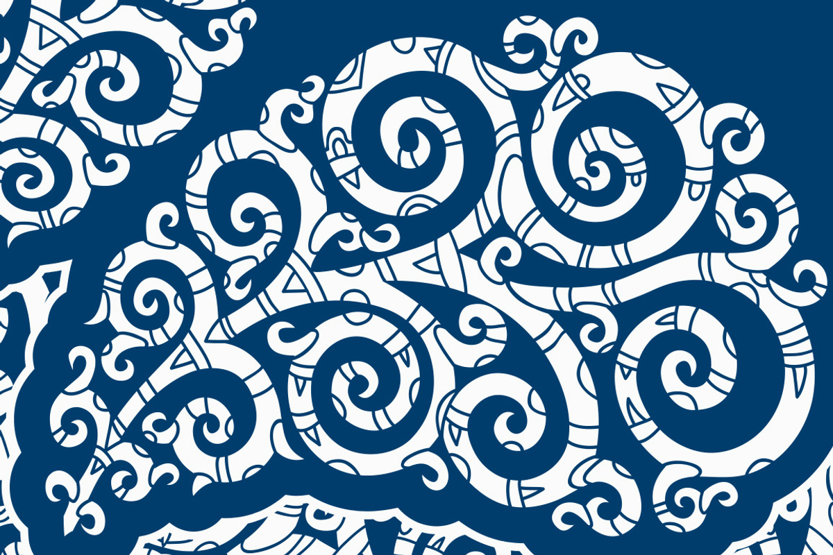 Bandanna print design set (vector), a Pattern Graphic by Bakhtiozin art graphic (Photo 7 of 8)