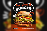 Fast Food Poster Design Template 41, a Social Media Template by shahsoft (Thumbnail 2 of 2)