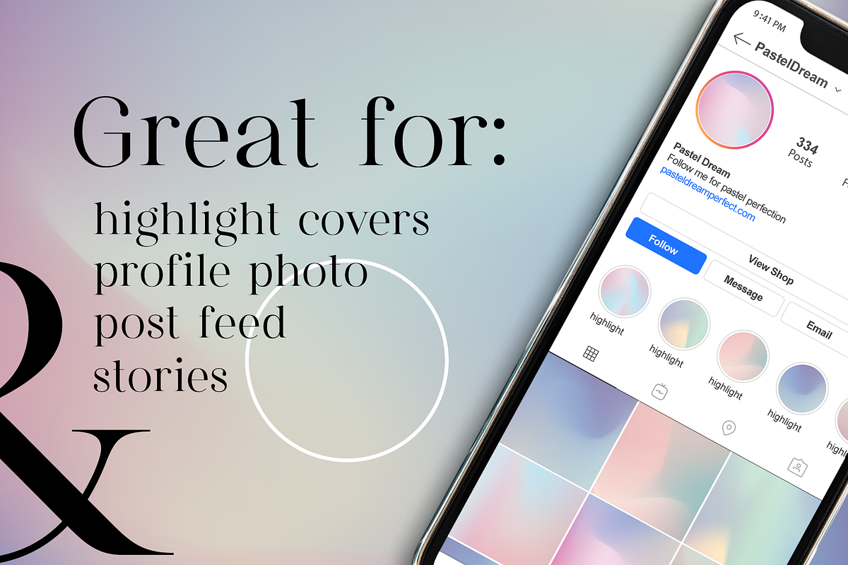 Pastel Gradient Background Pack, a Background Graphic by Arta's Workspace (Photo 2 of 7)