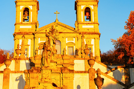 Jesus monte church Braga Portugal, an Architecture Photo by joyt