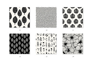 Spring Seamless Patterns Set