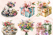 Mother's Day Gifts Clipart, a Graphic by GiraffeCreative (Thumbnail 6 of 9)