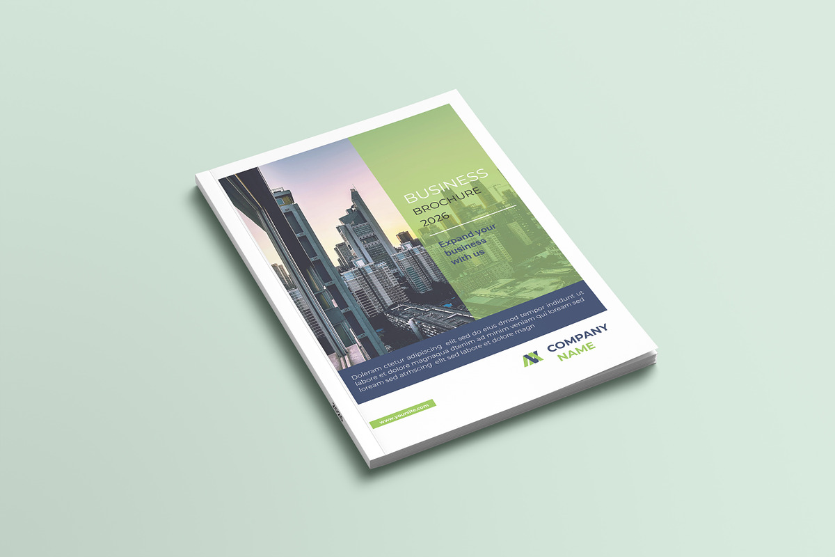 Company Profile Brochure, a Brochure Template by Template Shop (Photo 11 of 11)