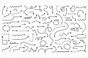 Hand Drawn Arrows, a Graphic by PixMarket (Thumbnail 2 of 3)