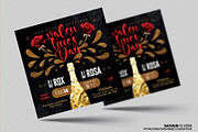 Valentines Day Party Flyer Template, a Flyer Template by Satgur Graphic Design (Thumbnail 3 of 6)
