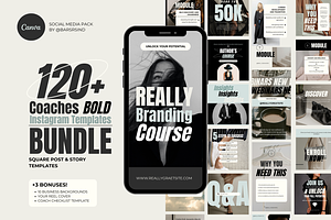 Coaches Bold Instagram Bundle