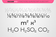 Ascent Pro (18 fonts), a Sans Serif Font by Fontop (Thumbnail 9 of 15)