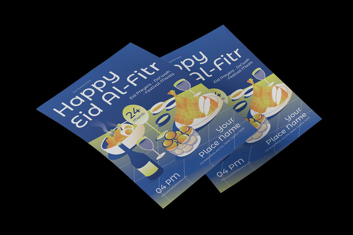 Eid Al Fitr Flyer, a Flyer Template by Neermana (Photo 3 of 4)