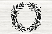 50 Heart Floral Frame & Wreath, an Illustration by BIPLOB EXPERT (Thumbnail 4 of 4)