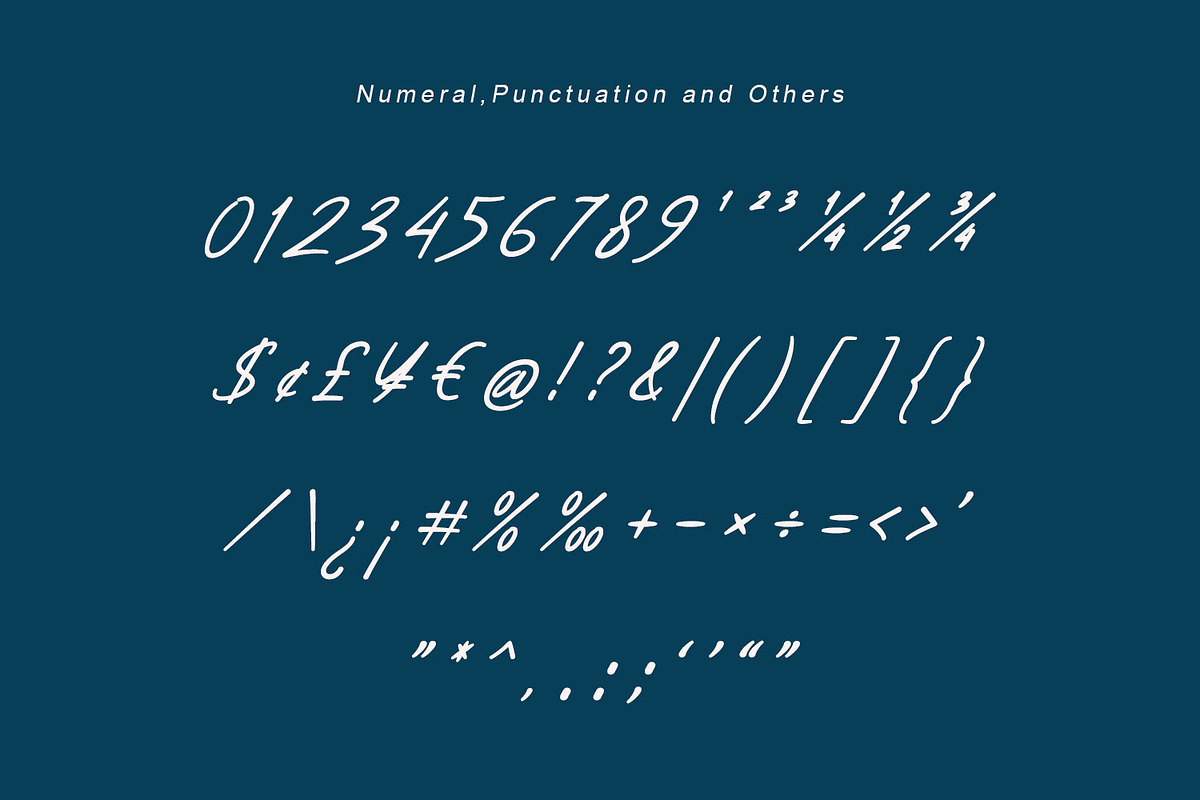 Rocks Hound - Handwritten Font, a Handwritten Font by Fernande (Photo 7 of 8)