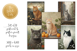 Cats Postcards & Art Prints