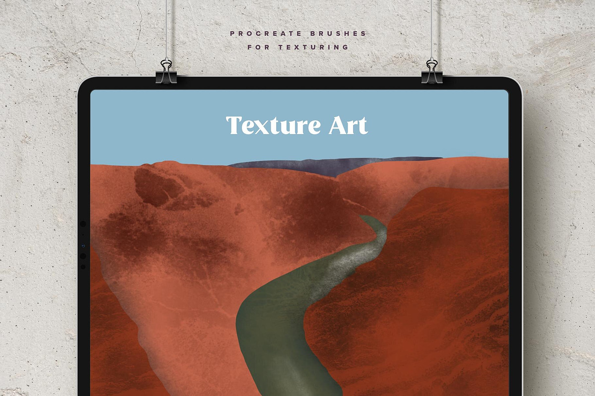 Natural Texture Procreate Brushes, a Brush Add-On by Creative Veila (Photo 6 of 10)