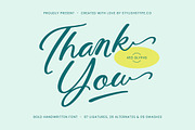Amlerish Stagnate Bold Handwritten, a Script Font by stylishtype.co (Thumbnail 20 of 20)