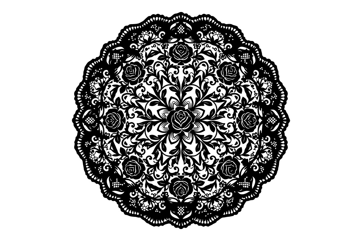 Decorative Floral Mandala, an Object Graphic by Gfx_Store (Photo 7 of 16)