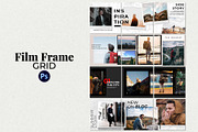 Film Frame Insta Grid (TriplePost), a Social Media Template by Analogi Studio (Thumbnail 5 of 11)