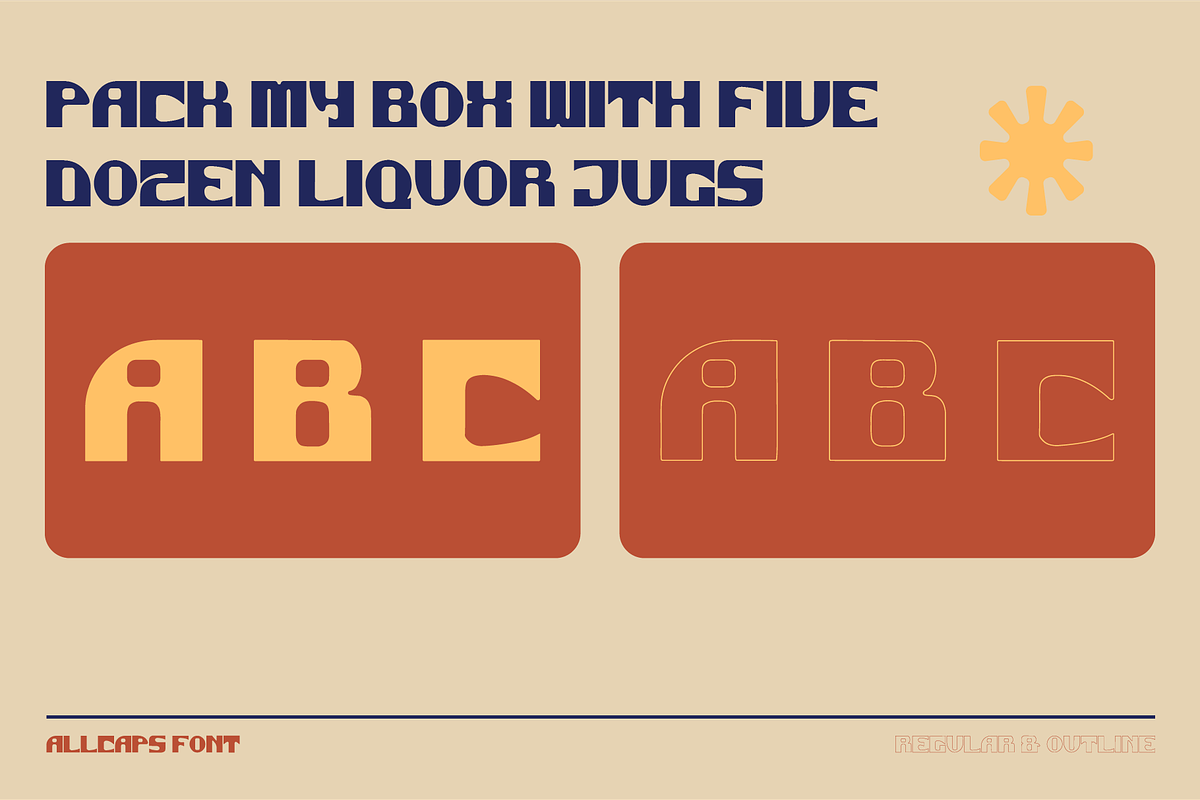 INAFORE - Retro Display Font, a Font by Rightwheels (Photo 8 of 10)