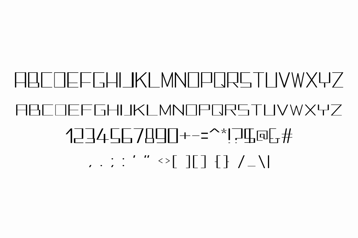 Broady - Modern Typeface, a Sans Serif Font by Made by Cap (Photo 2 of 8)