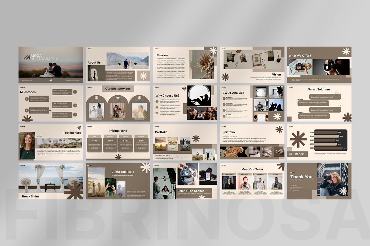 Pitch Deck - Moza Power Point, a Presentation Template by FIBRINOSÄ (Photo 7 of 7)