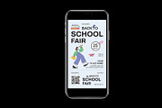 Back to School Fair Ticket, a Stationery Template by Neermana (Thumbnail 3 of 4)