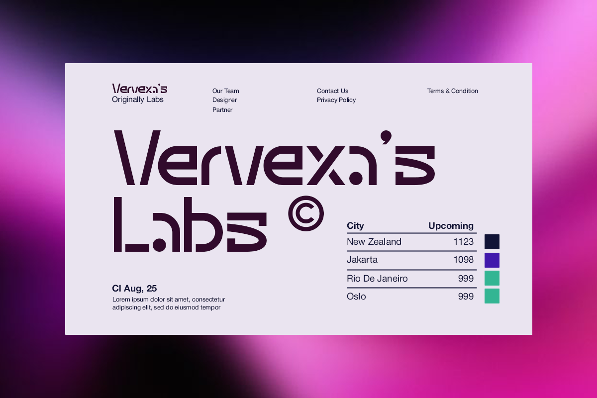 Agalio - Futuristic Display Font, a Sans Serif Font by Pandeka Studio (Photo 3 of 9)