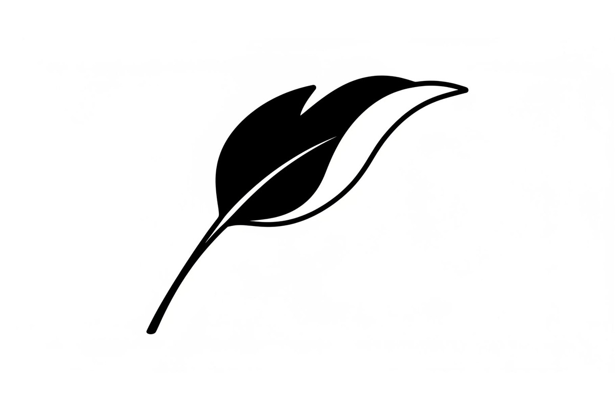 Hand Drawn Leaf Line Art Bundle, an Illustration by hafijul (Photo 27 of 51)