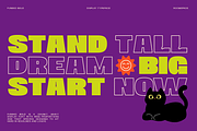 Uneko Bold – A Playful Chunky, a Sans Serif Font by roomspace creative lab (Thumbnail 2 of 11)