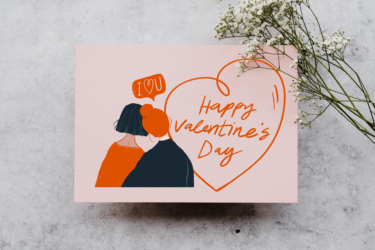 Valentine Graphics - Cute Clip Art, a Decorative Illustration by Marinastu (Photo 8 of 9)