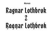 Rackbit - Display Blackletter Pixel, a Blackletter Font by Griyo Type (Thumbnail 5 of 10)