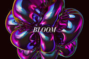 Bloom: Blossoming Spectra, an Object Graphic by RuleByArt (Thumbnail 1 of 16)