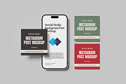 Social Media Post Mockup, an Advertising Mockup by GraphicWindow (Thumbnail 3 of 5)