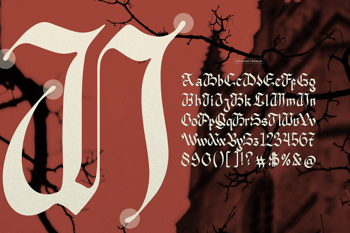 Nowdart | Blackletter Typeface, a Font by Denustudios (Photo 12 of 12)