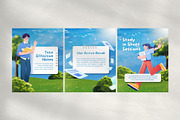 Study Tips Carousel Canva, a Social Media Template by Dstudio (Thumbnail 2 of 4)