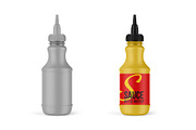 Sauce Bottle Mockup, a Mockup by mockupbuys (Thumbnail 3 of 3)