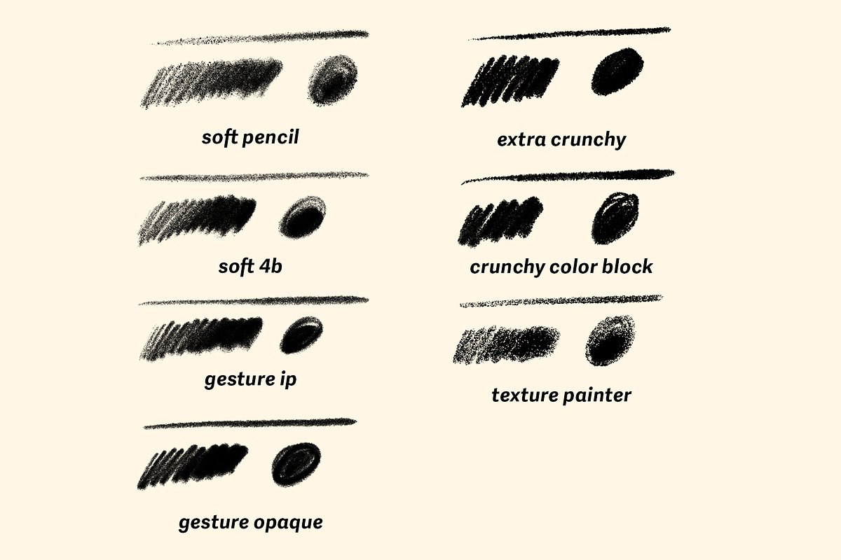 Sketcher Brushes Sample Pack for PS, a Brush Add-On by studio.pancz (Photo 2 of 2)