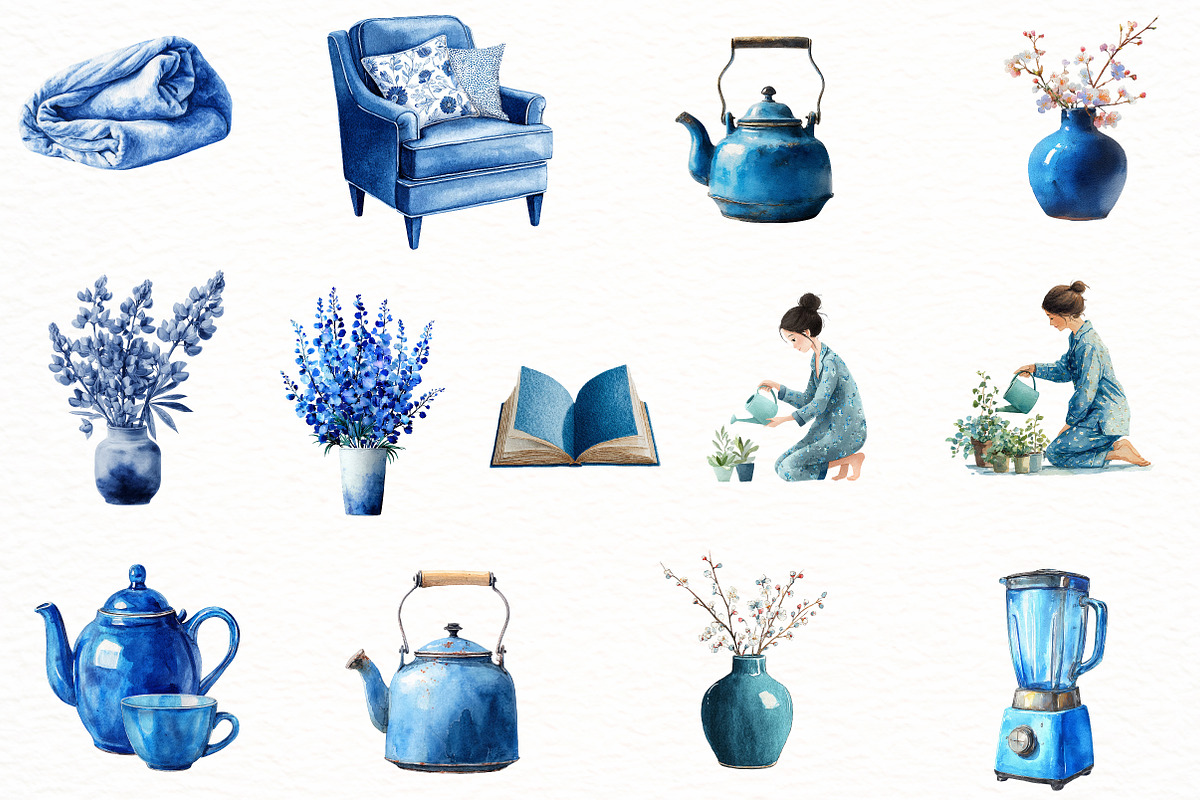 Spring Home Moments Clipart, an Illustration by Designworld (Photo 4 of 5)