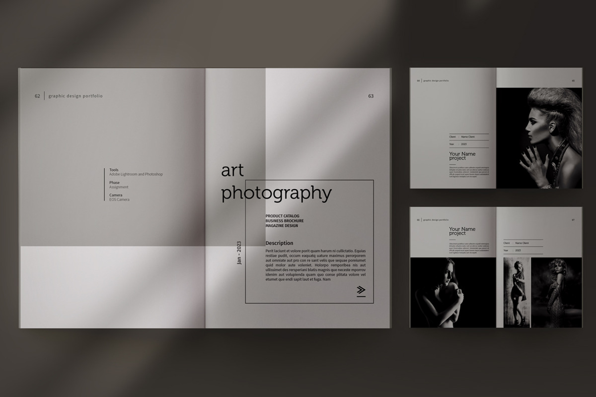 Graphic Design Portfolio, a Brochure Template by adekfotografia (Photo 14 of 15)