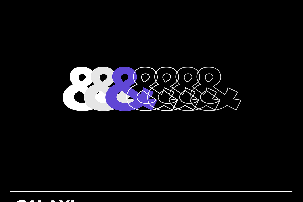 Galaxi Typeface, a Sans Serif Font by George Gonz (Photo 10 of 10)