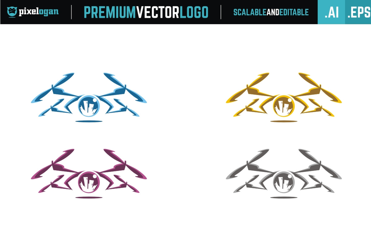 Urban Sky Camera Logo, a Branding & Logo Template by pixelogan (Photo 4 of 4)
