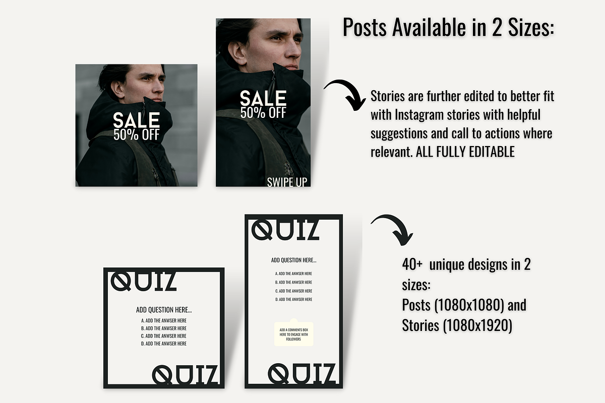 Modern Business Instagram templates, a Social Media Template by Faytemplates (Photo 7 of 7)