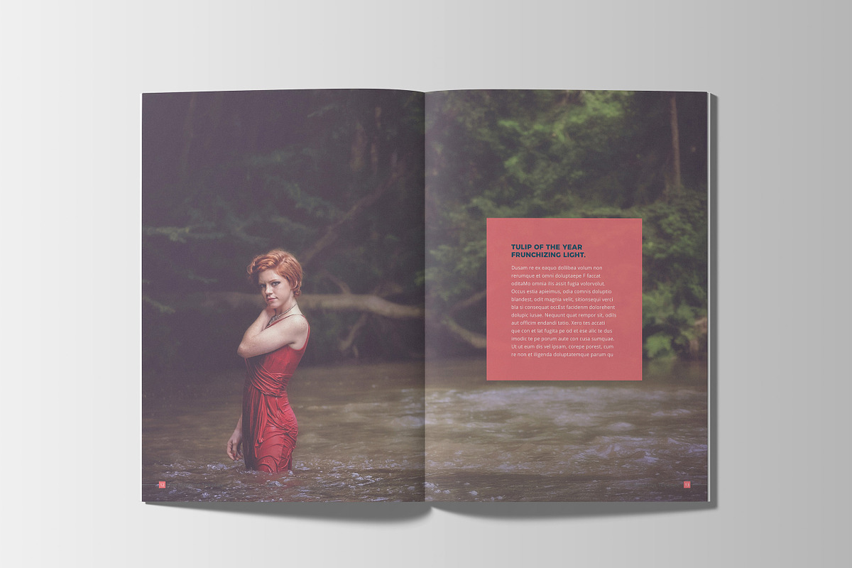 Fashion Lifestyle Magazine/LookBook, a Magazine Template by Layout Design (Photo 12 of 13)