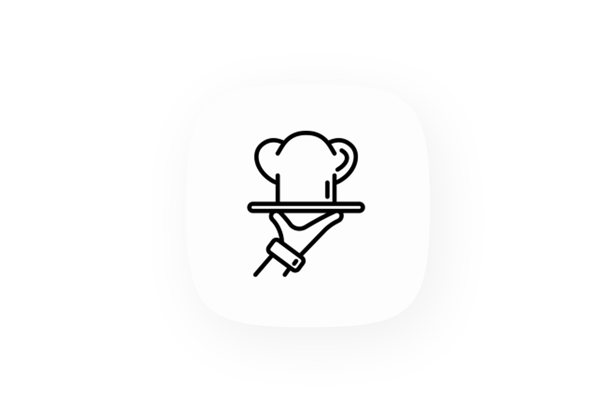 Restaurant 16 Thin Line Icons Set, an Outline Icon by Alex Blogoodf (Photo 5 of 5)